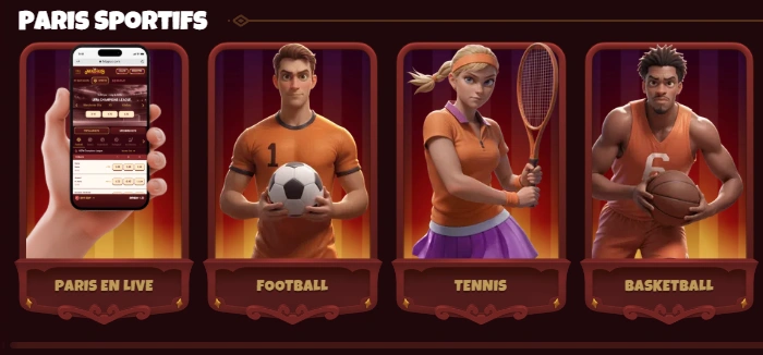 Paris sportifs Magius Casino